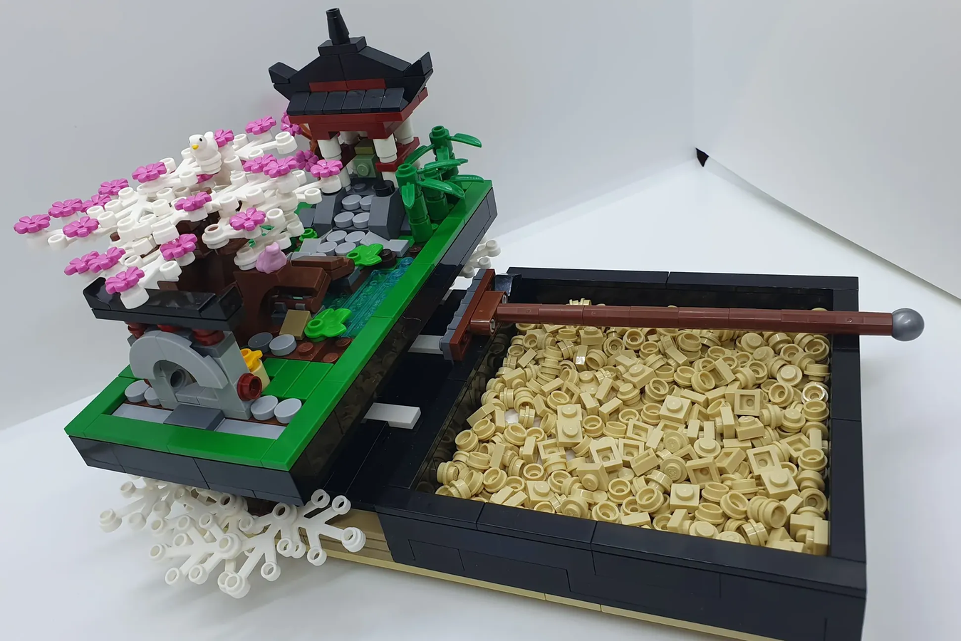 Japanese Garden  Cool lego creations, Lego projects, Lego creations