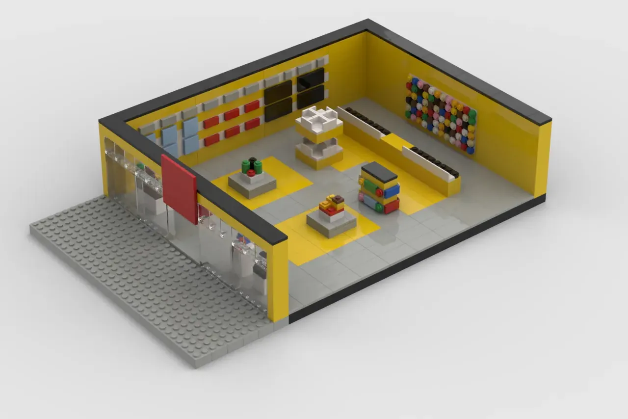 Lego 2025 store architecture