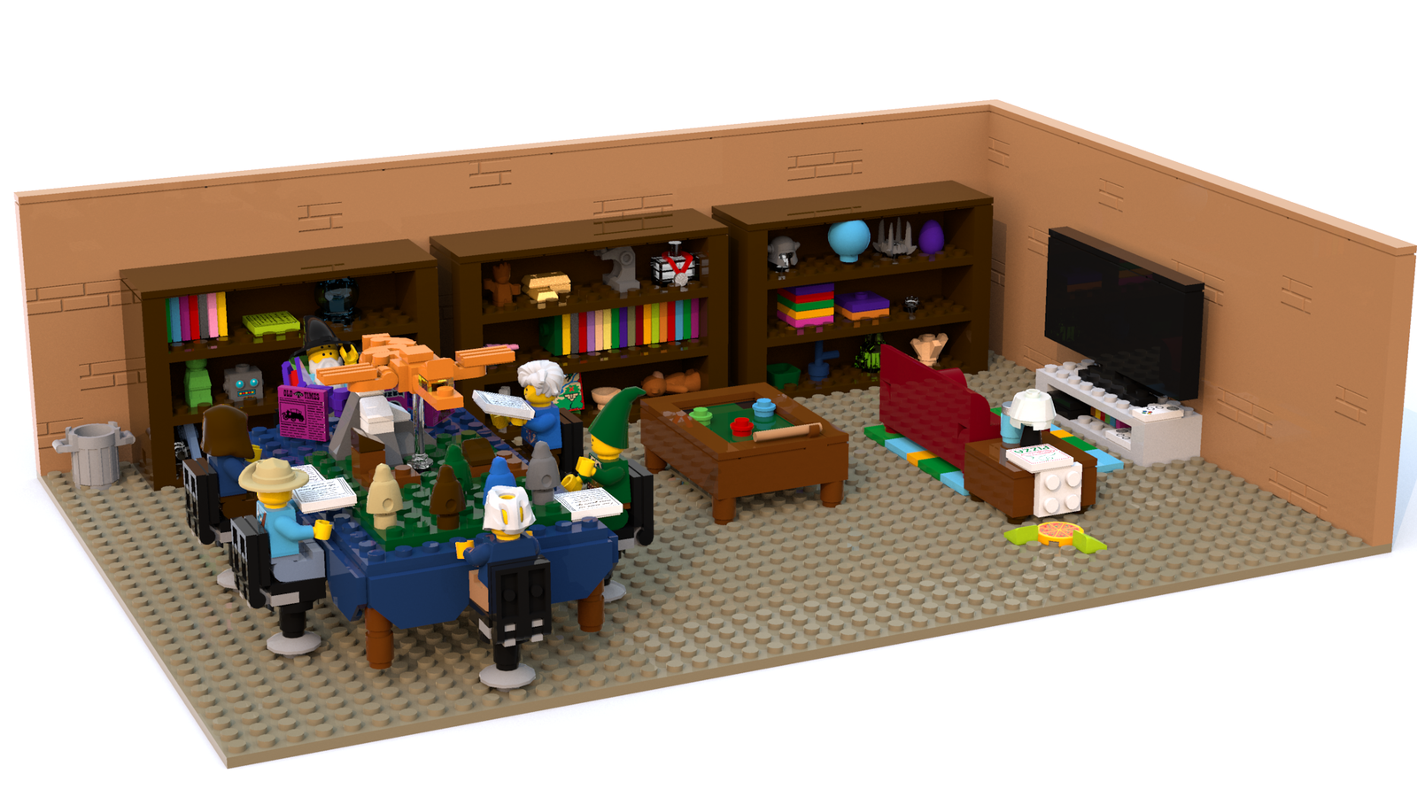 Lego role sales playing game