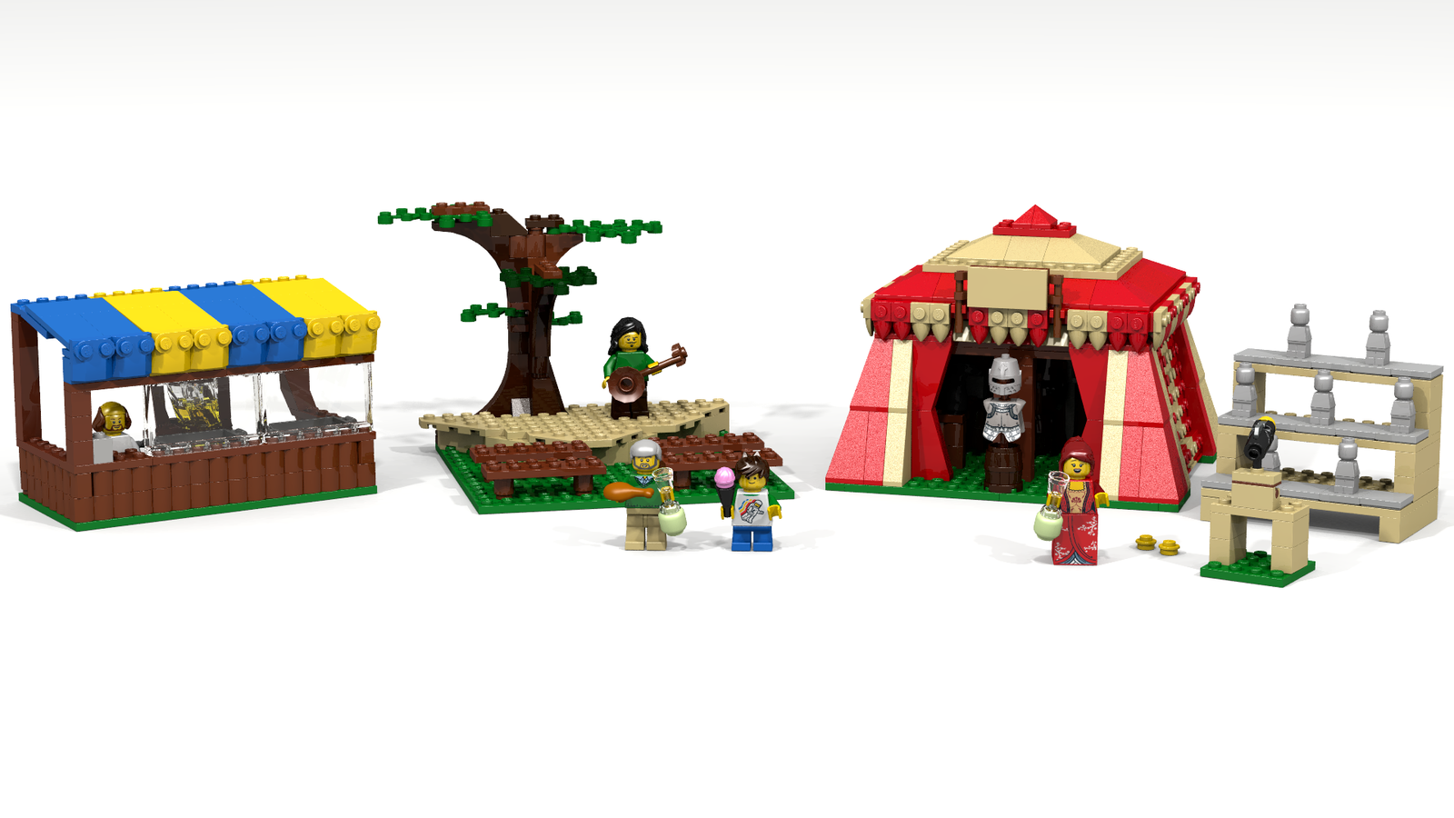 Lego discount tent instructions