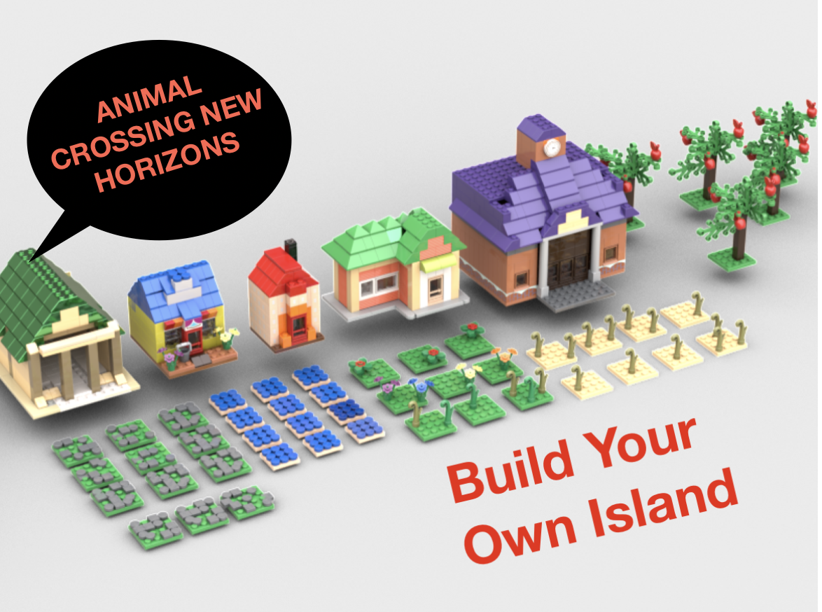 LEGO IDEAS Animal Crossing New Horizons Build Your Own Island