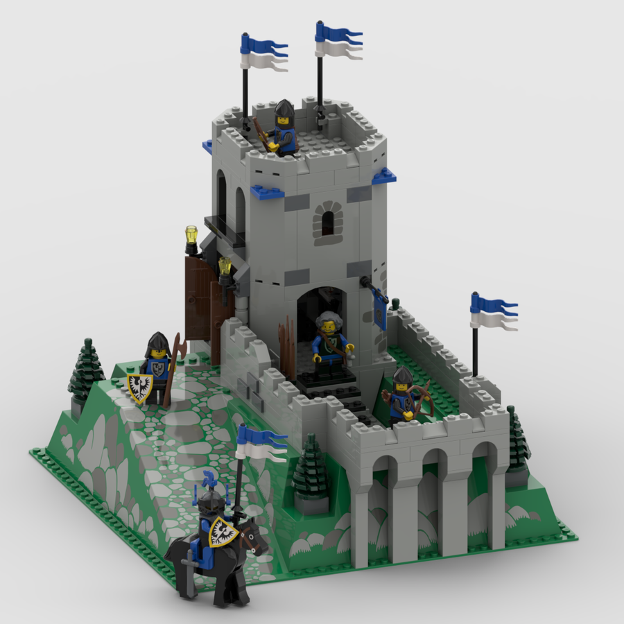 Lego black hot sale castle