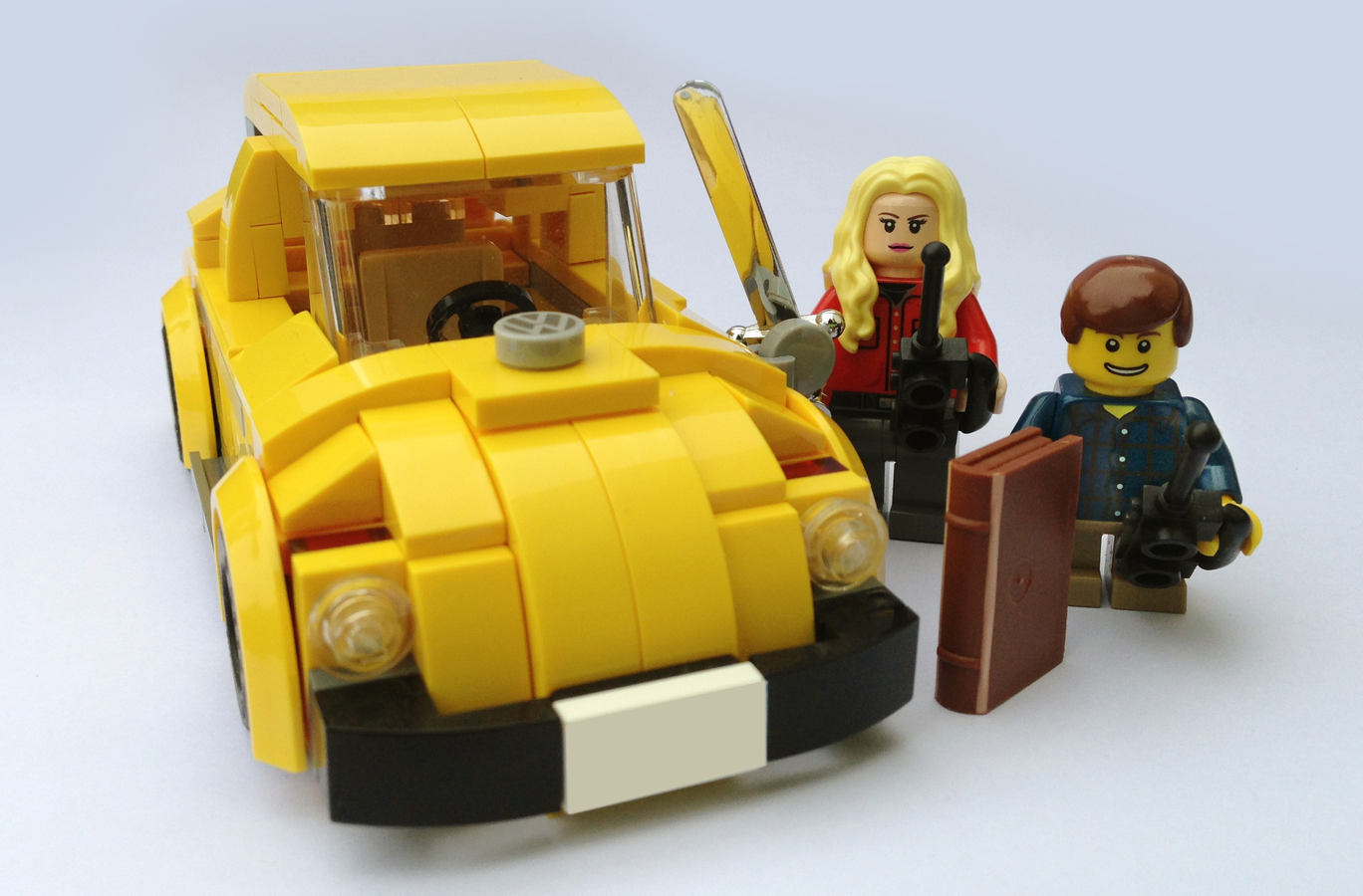 Yellow cheap car lego