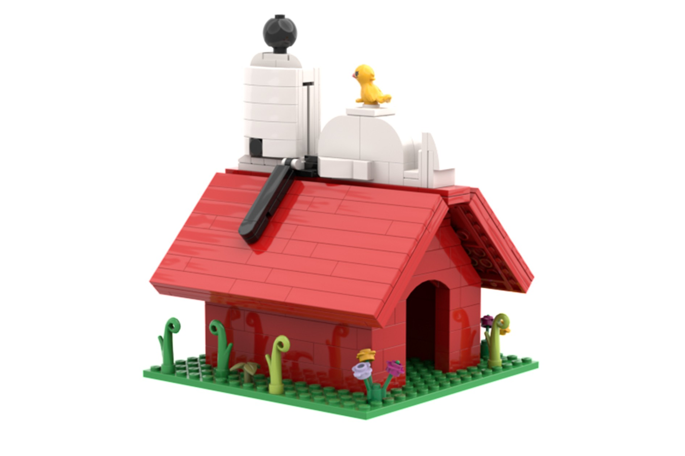 snoopy lego kit