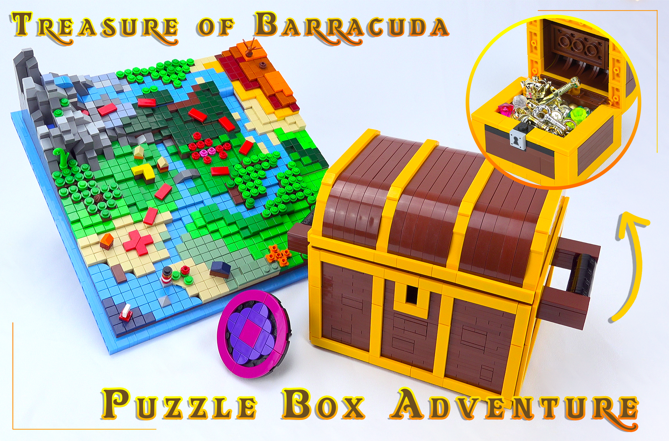 Art Lego Puzzle Box - Crux Puzzles