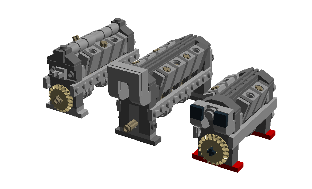 lego v6 engine