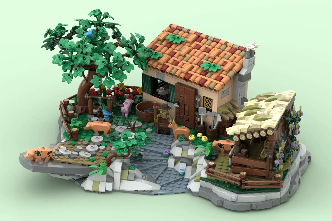 Lego piglet sale