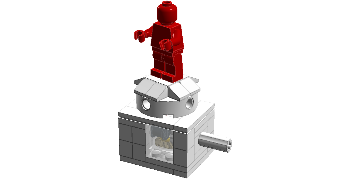 lego rotating display stand