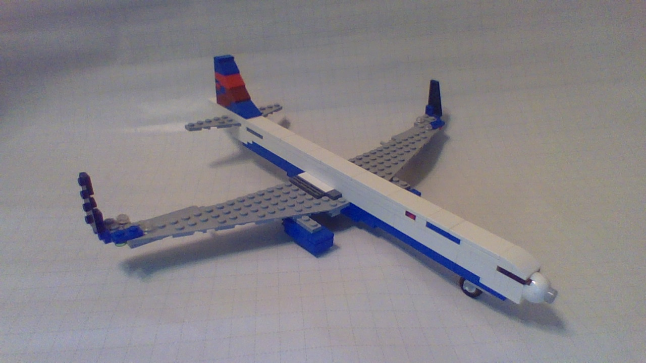 lego delta airplane
