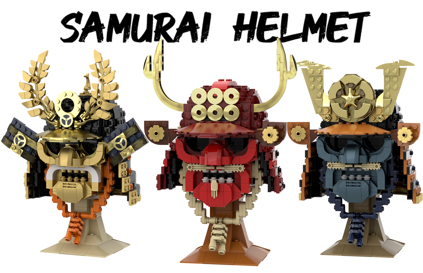 LEGO IDEAS Samurai Helmets