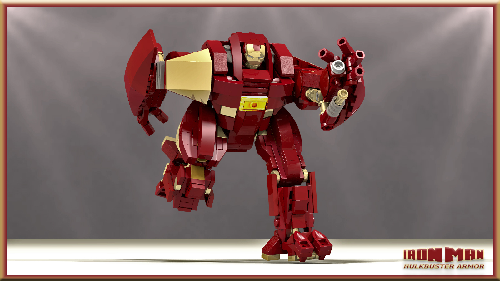 Lego best sale hulkbuster suit