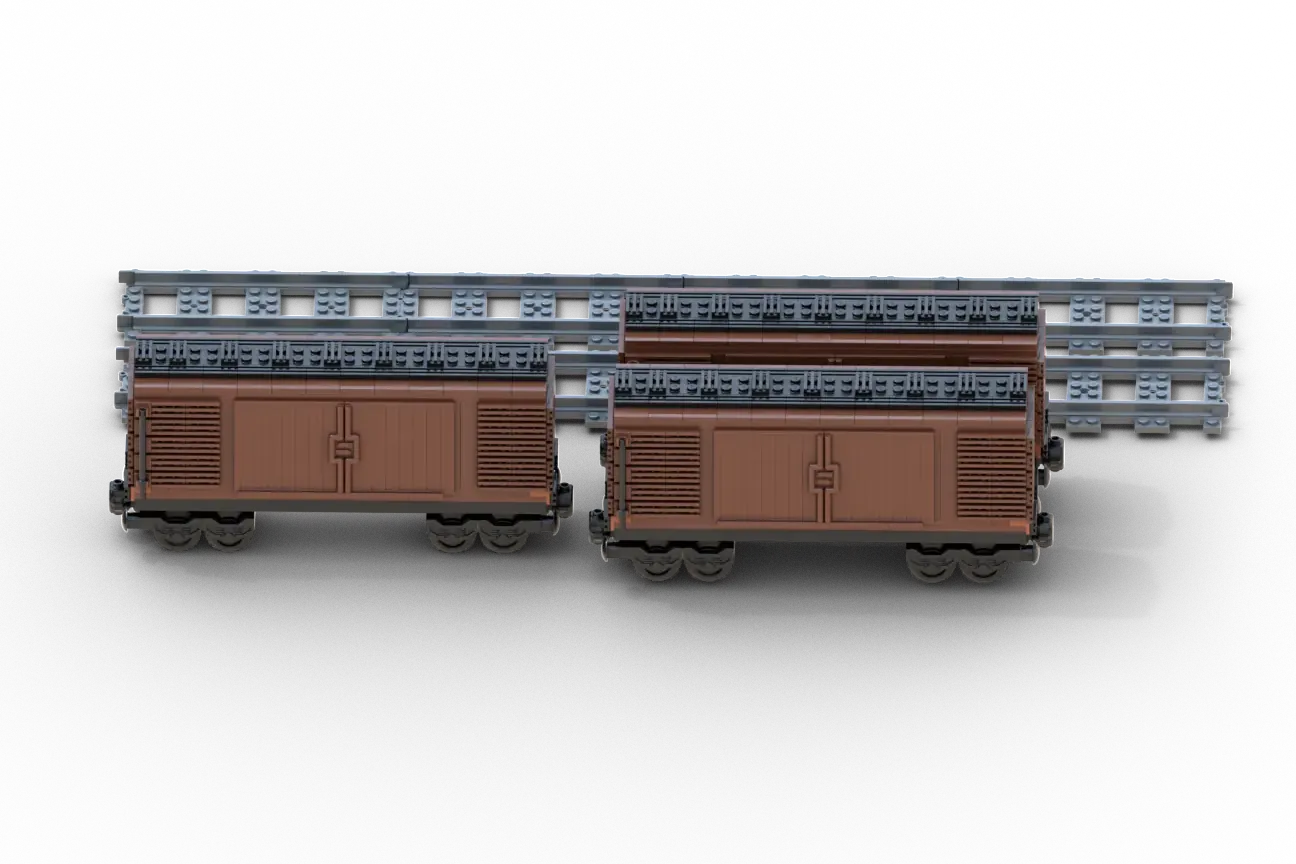 Lego train online cars