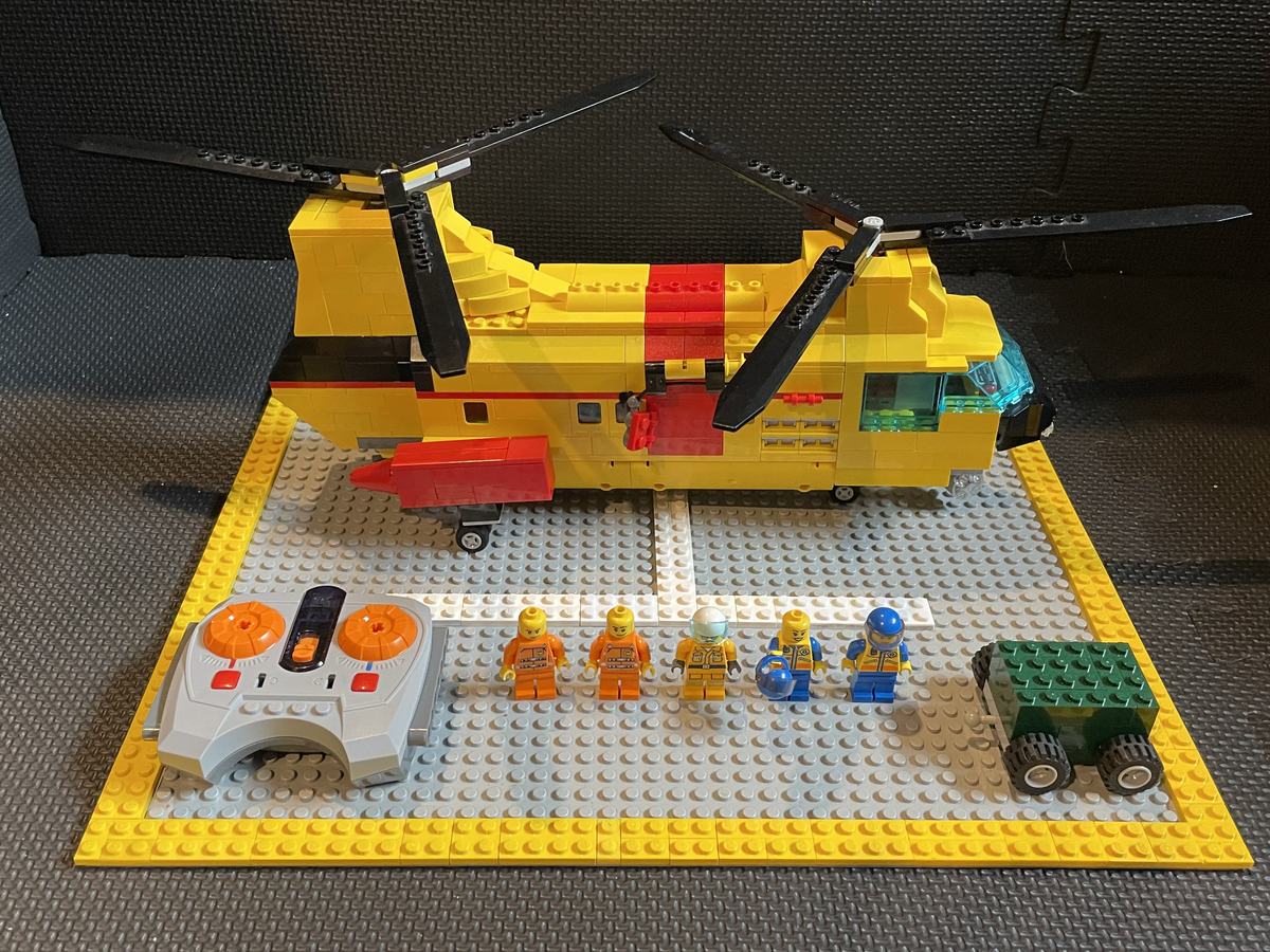 Lego deals yellow helicopter