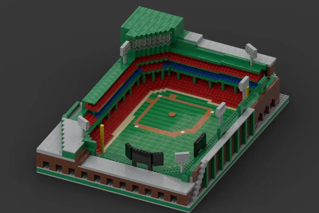 Boston Red Sox - Wally & Tessie Build - LEGO Day - Fenway Park - Time Lapse  