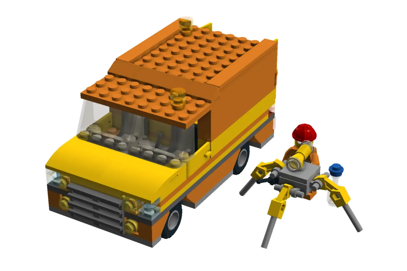 Lego cheap road construction