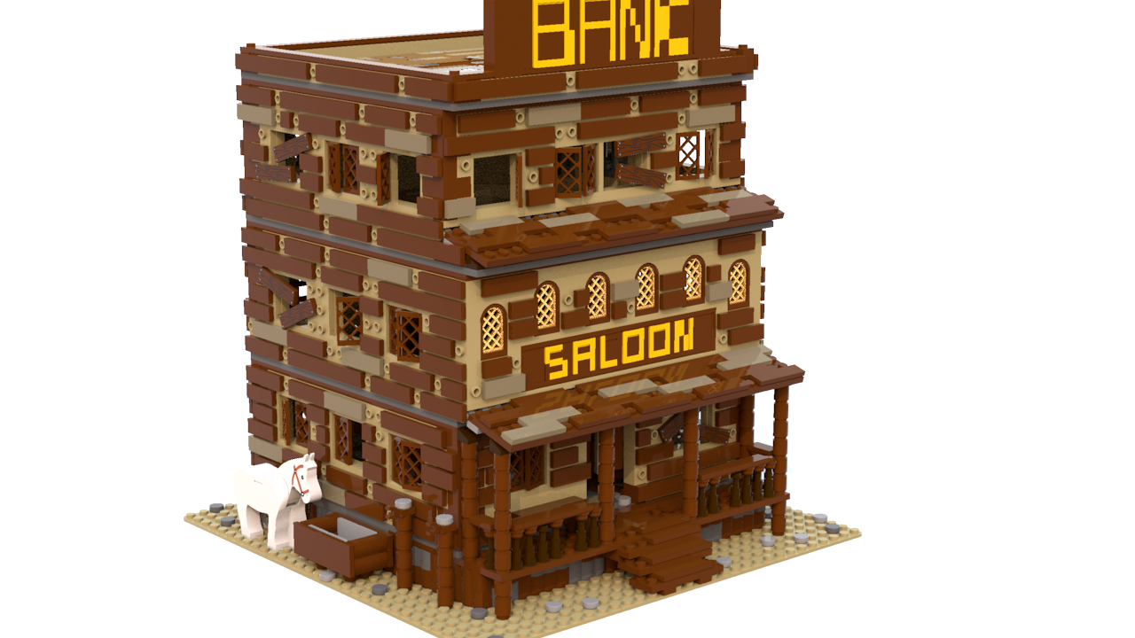 Continental parti Polering LEGO IDEAS - Wild West Saloon & Bank