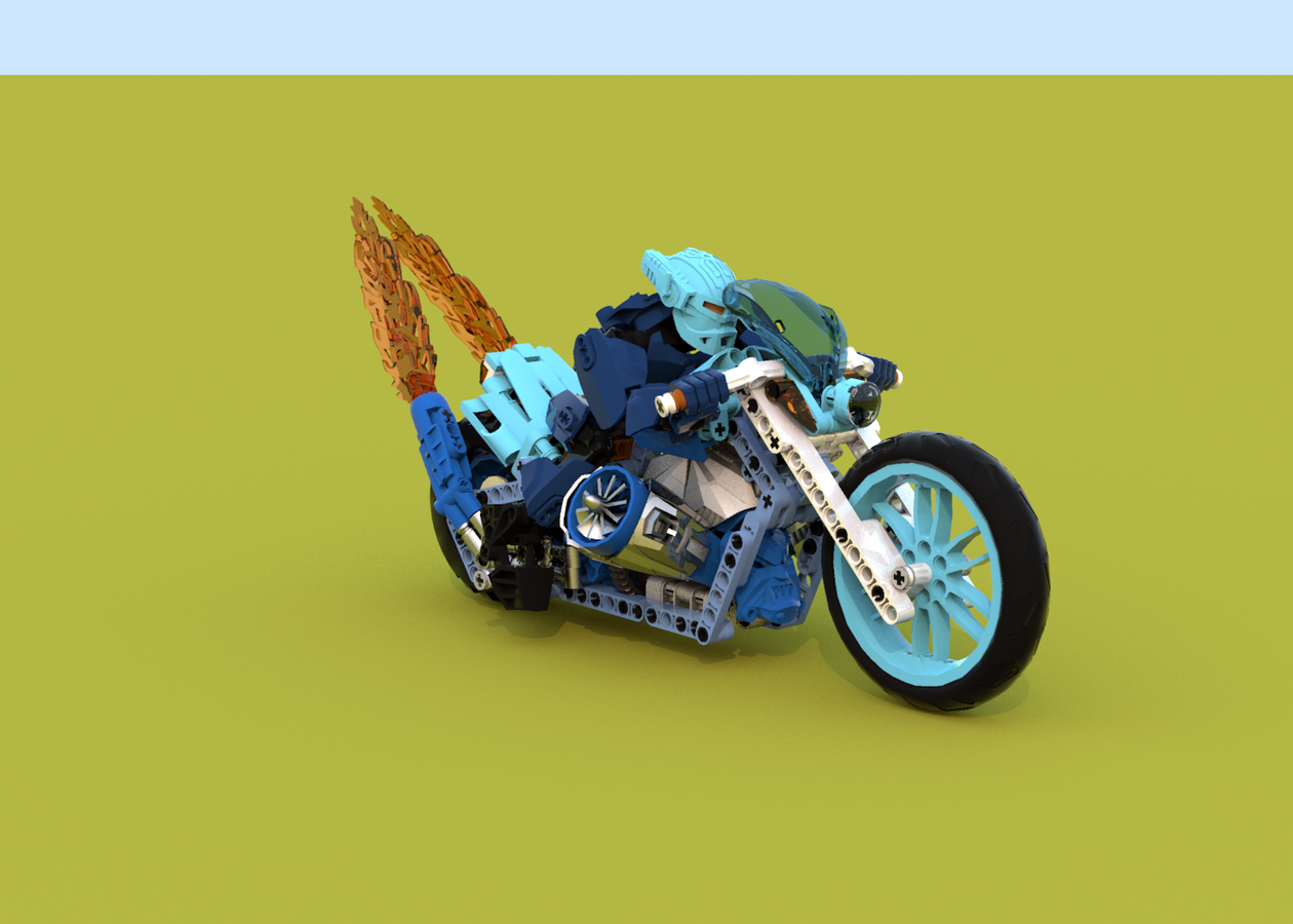 Lego bionicle motorcycle sale