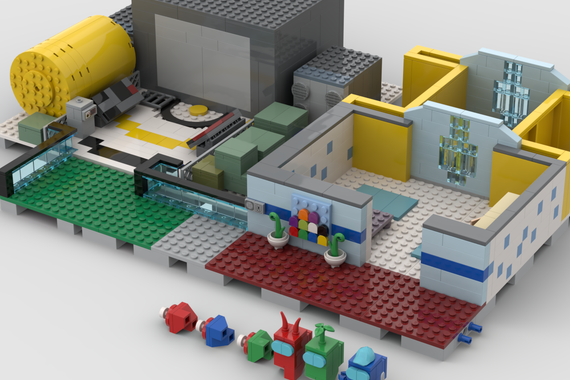 Lego Ideas Among Us The Skeld Cafeteria