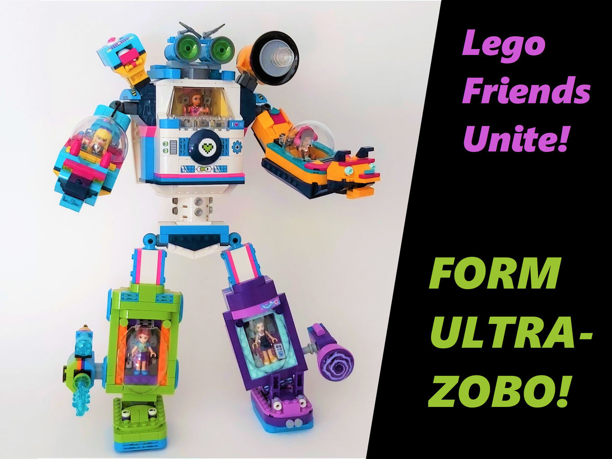 LEGO IDEAS Lego Friends Unite ULTRA ZOBO Planetary Defender