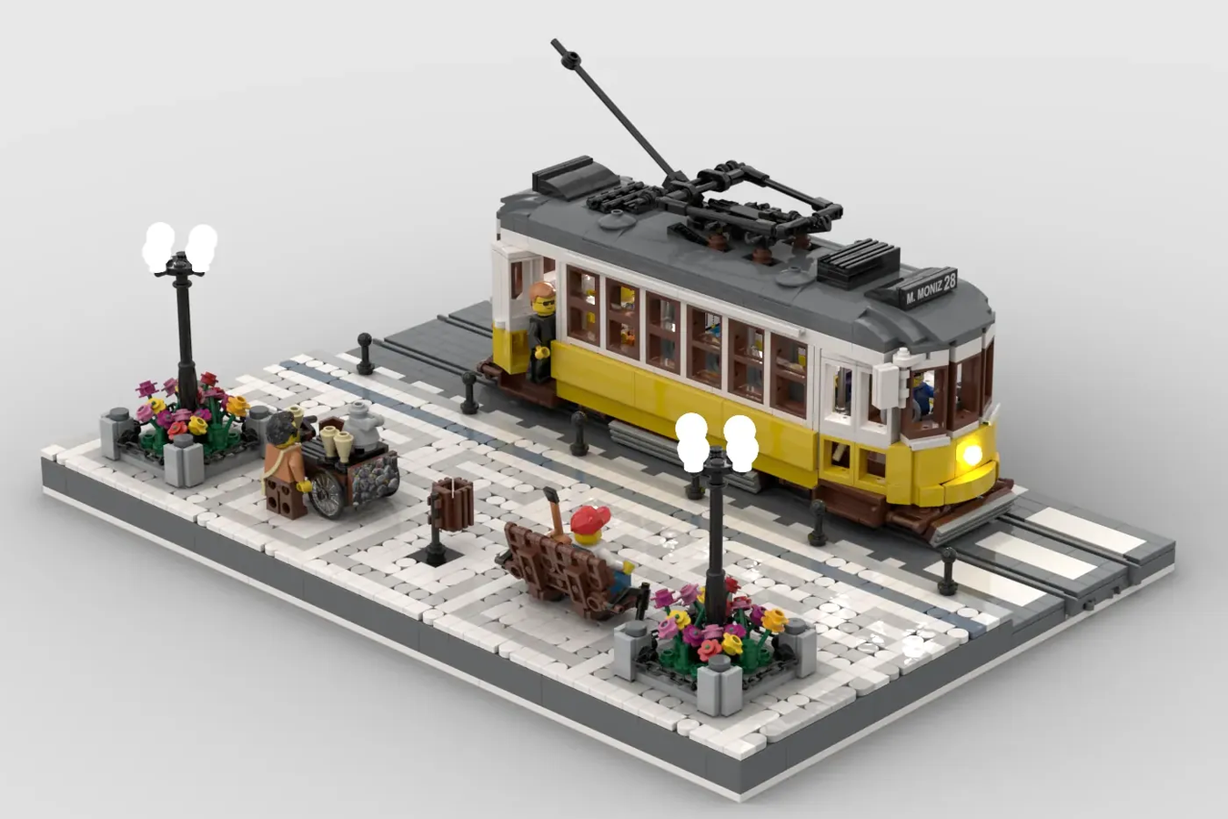 Lego sales tram set