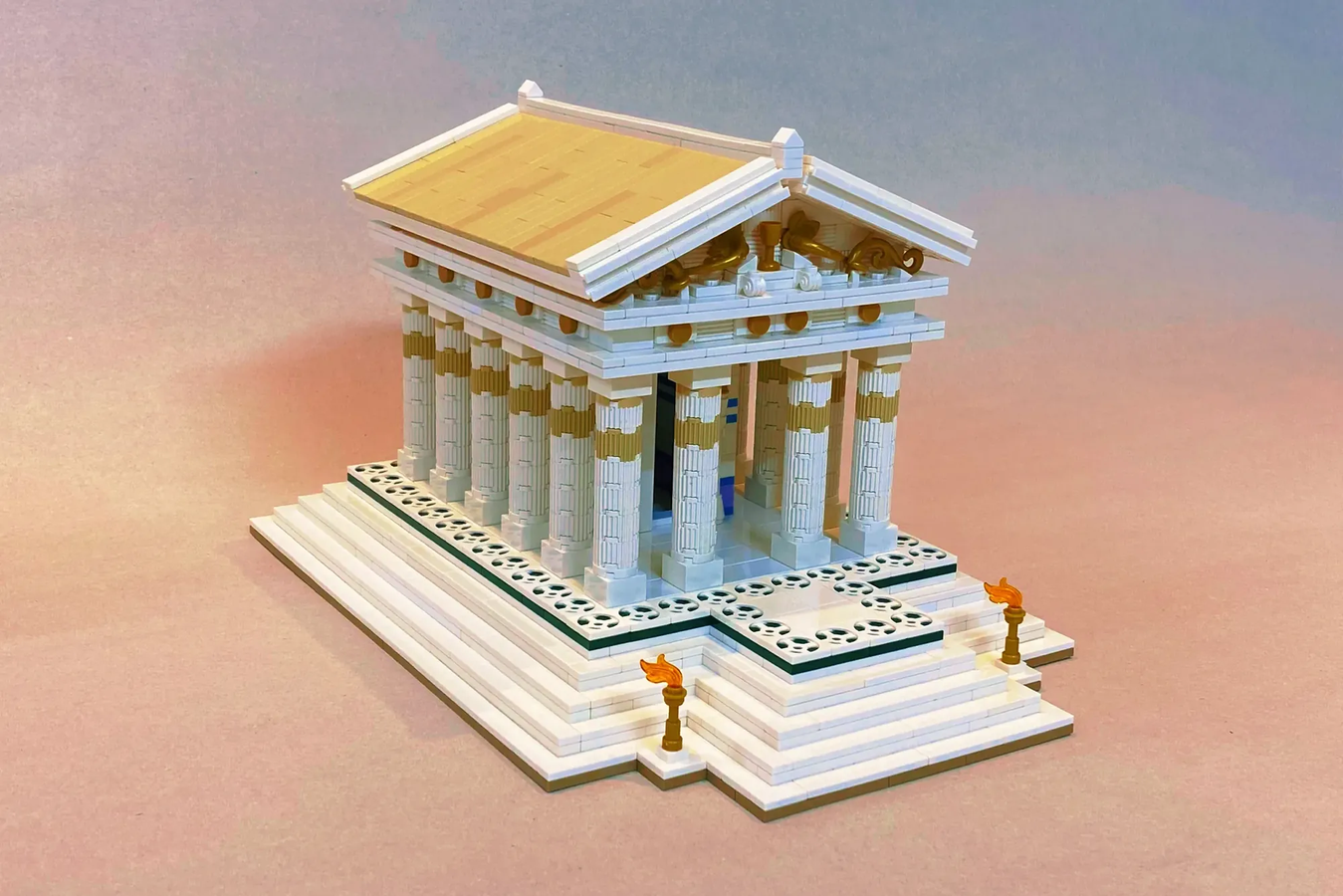 At dræbe liste forord LEGO IDEAS - Greek Temple Architecture