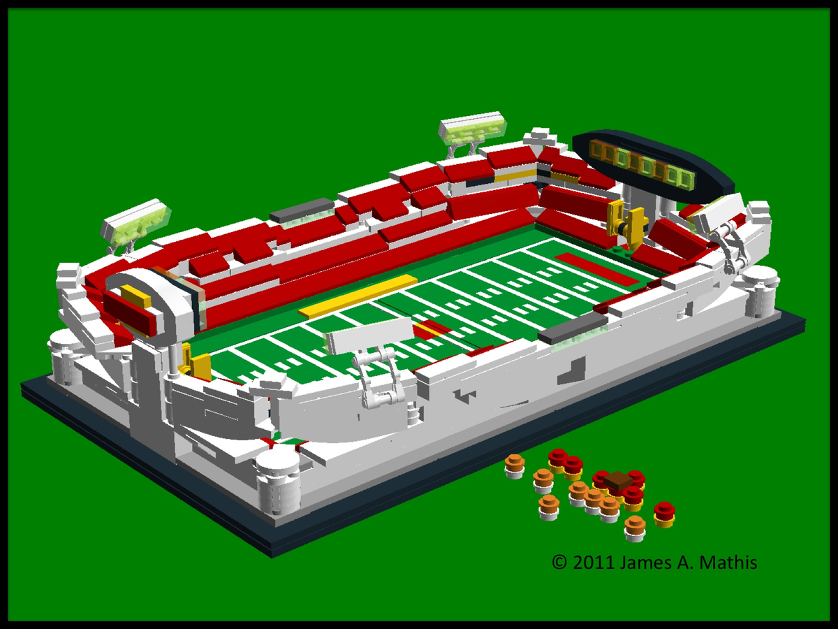 Lego 2025 arrowhead stadium