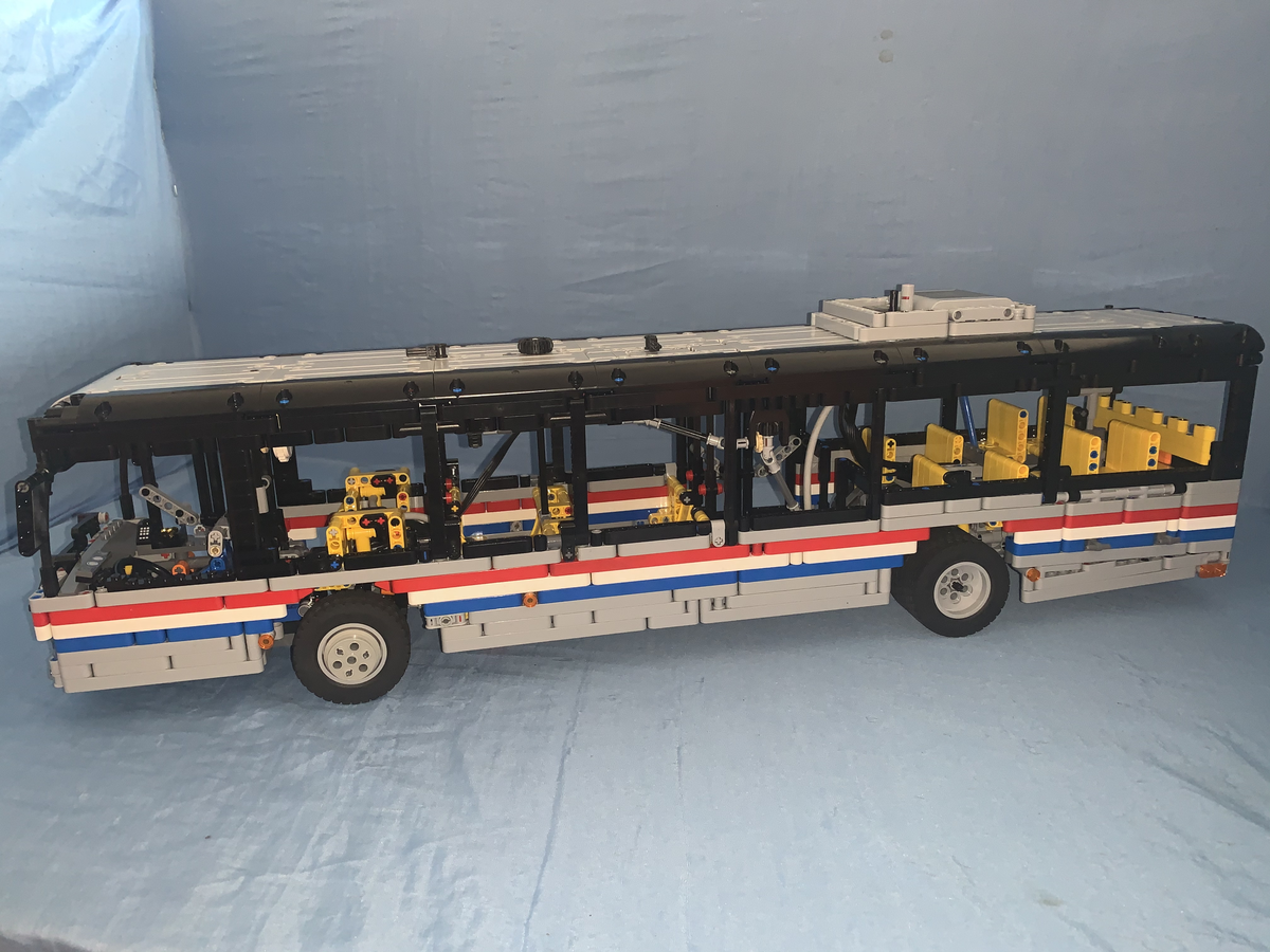 Lego cheap articulated bus