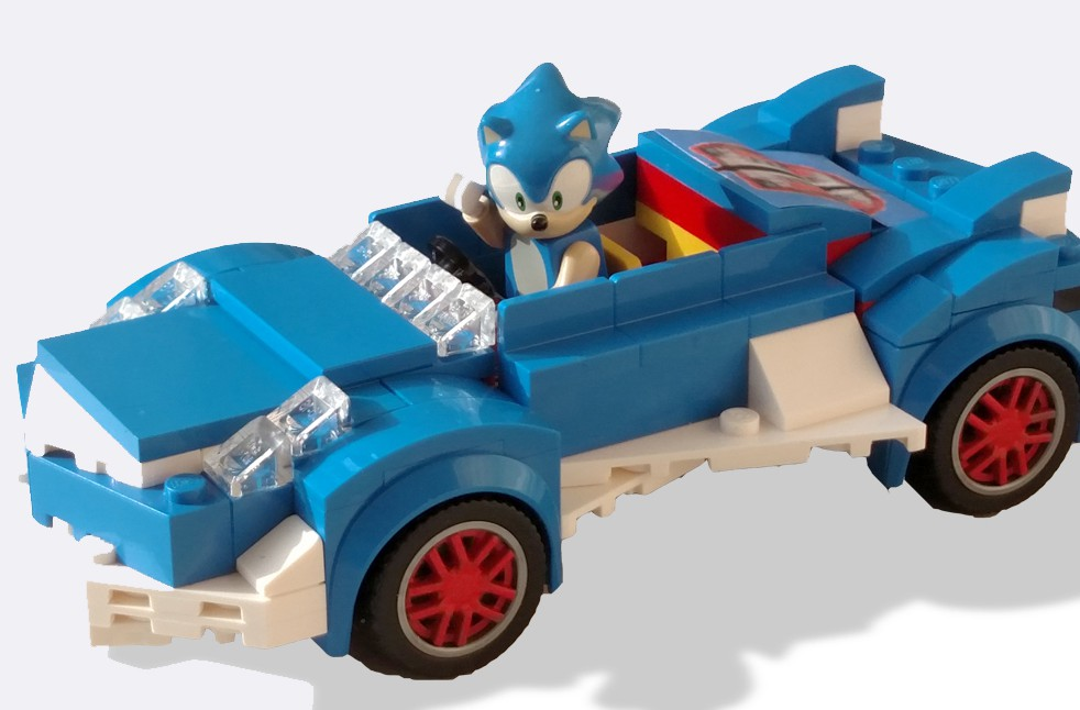 Lego 2024 sonic car