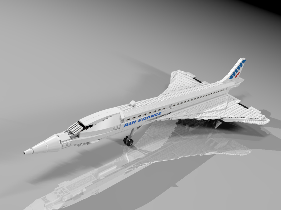 Video: We built LEGO Concorde from start to finish (and you can