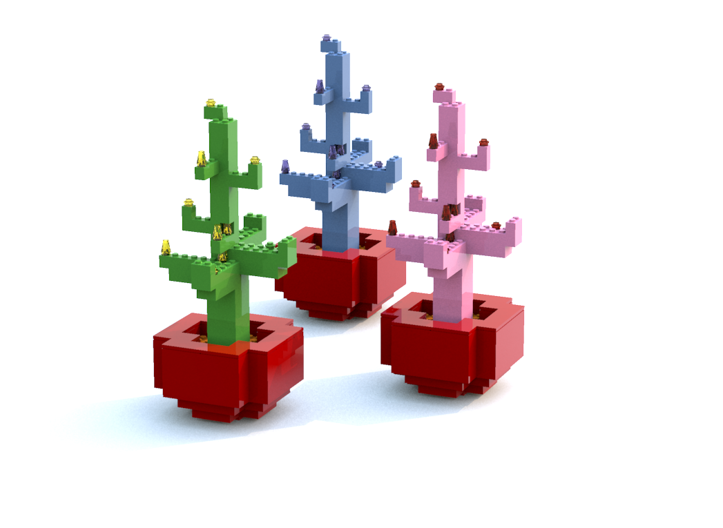 LEGO IDEAS - Potted Plants