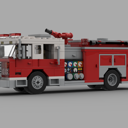 LEGO IDEAS - Fire Truck Engine