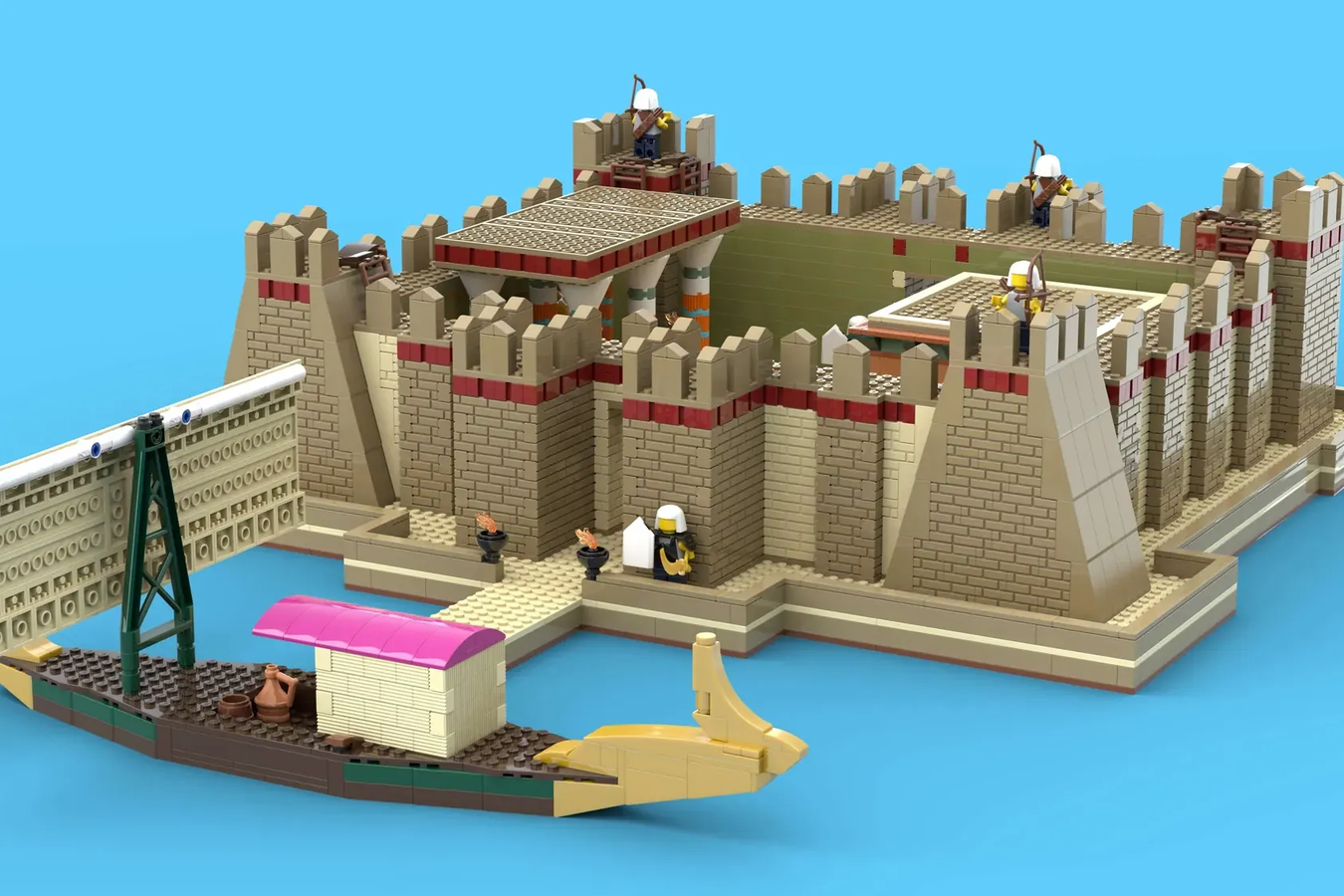 LEGO IDEAS Ancient Egypt Fortress Buhen