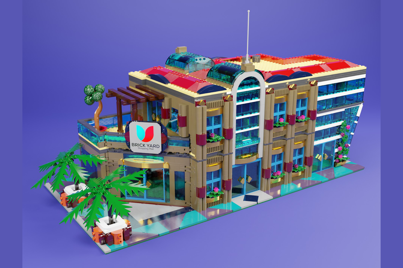 Peep Isaac offentliggøre LEGO IDEAS - Brick Yard Shopping Mall