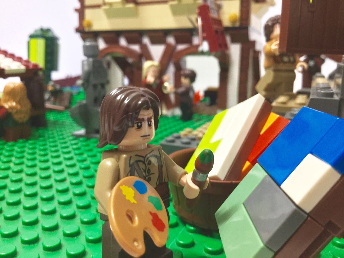 LEGO IDEAS - Medieval London Market