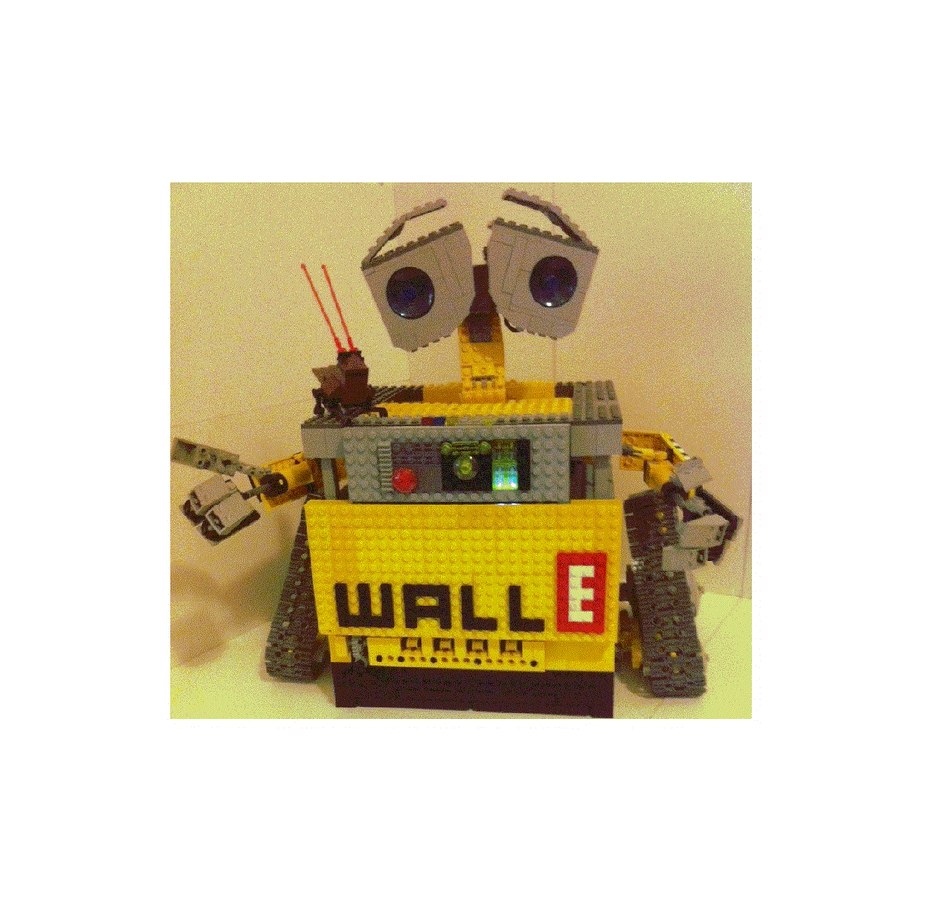 Wall e lego store motorized