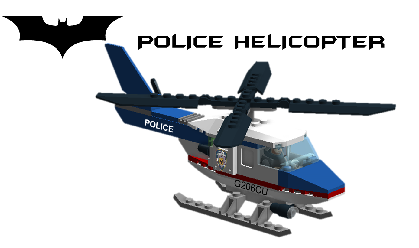 LEGO IDEAS Batman Police Helicopter