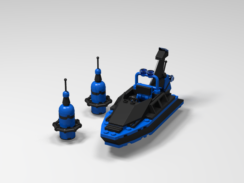 a lego boat