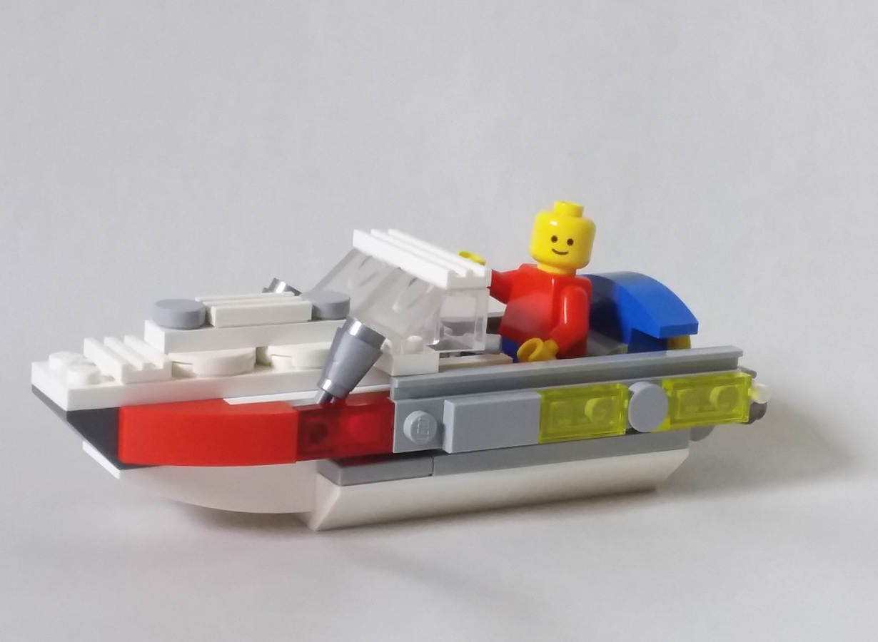 lego boat easy