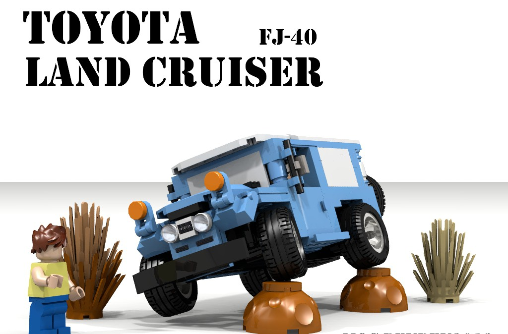 Land cruiser lego discount set