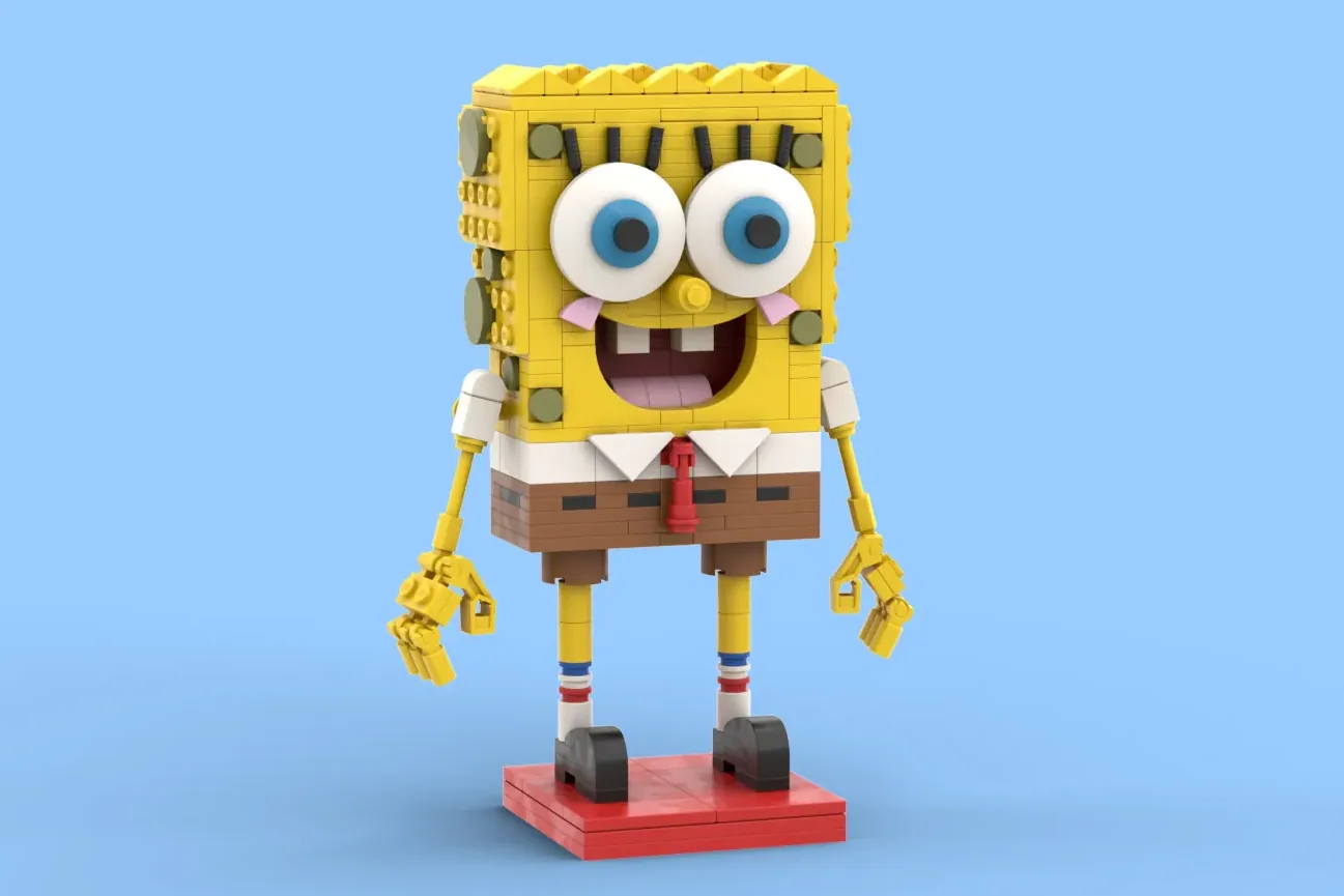 Lego spongebob online brickheadz