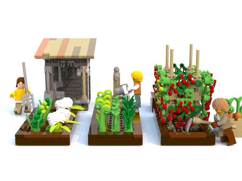 LEGO IDEAS Vegetable Garden