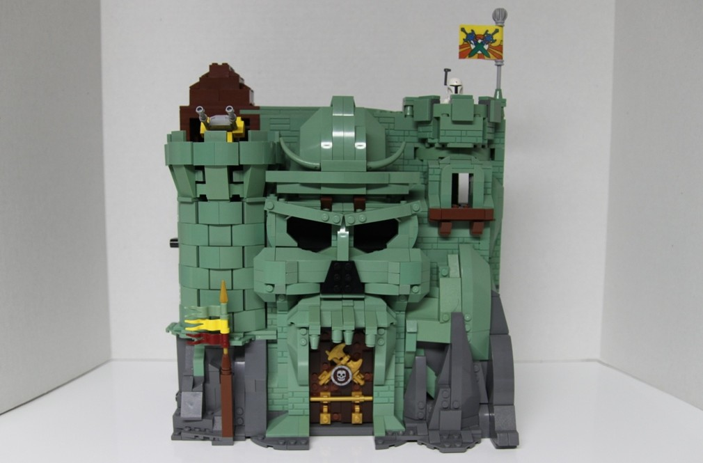 Castle grayskull lego on sale