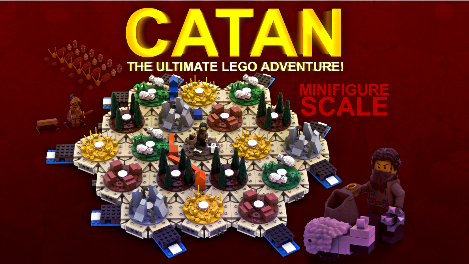 Il gioco da tavolo LEGO CATAN ottiene 10,000 punti vittoria Ideas