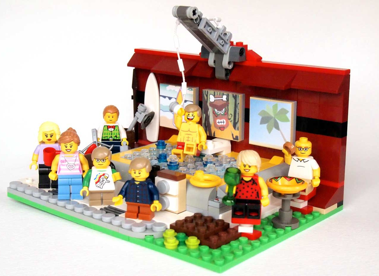 LEGO IDEAS The Family Pool Party