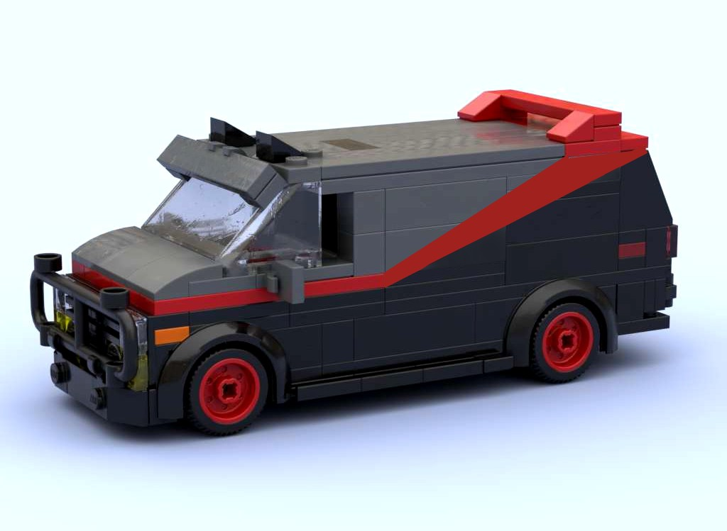 Lego a 2025 team van instructions