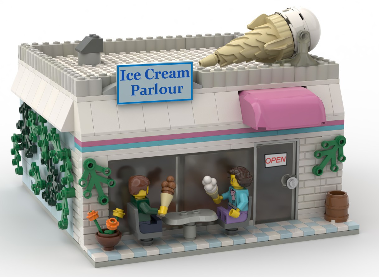 LEGO IDEAS - Ice Cream Parlor