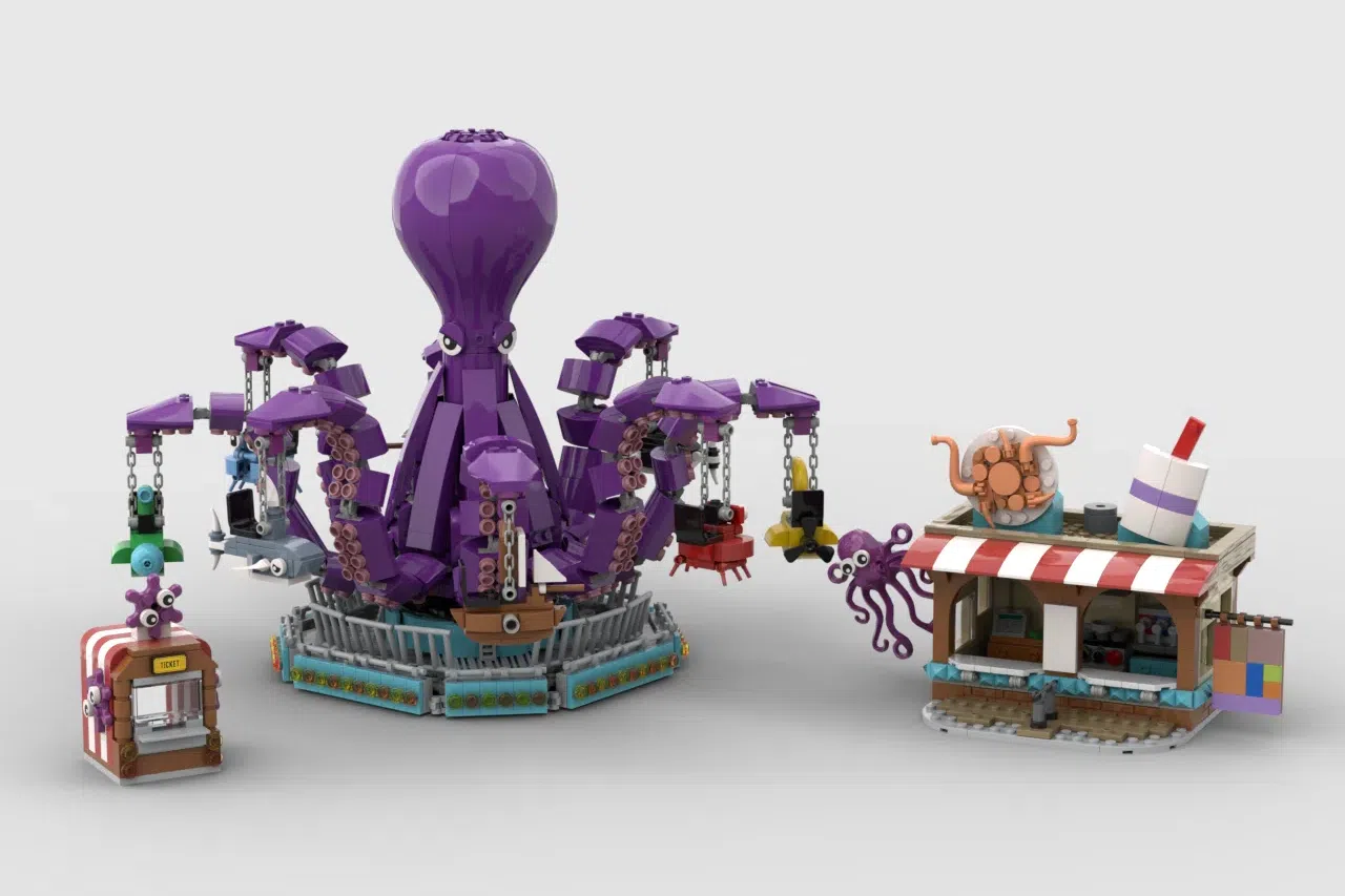 Lego friends best sale octopus ride