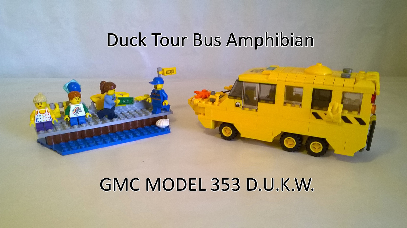 LEGO IDEAS - GMC Duck Tour Amphibian / GMC Model 353 DUKW