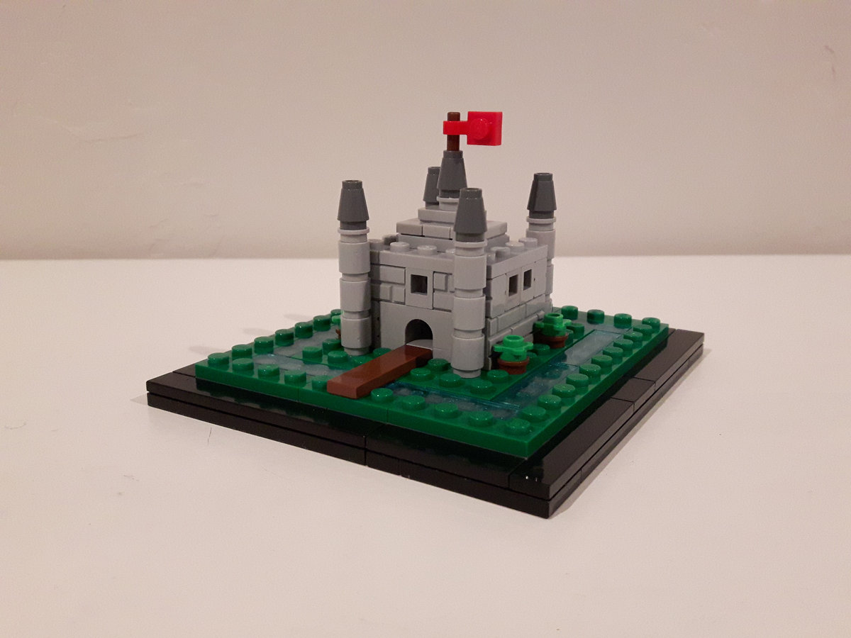 Lego cheap microscale castle