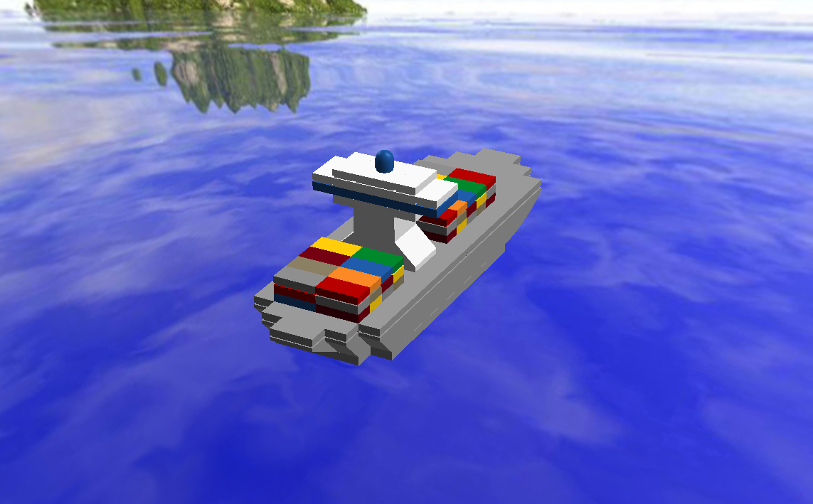 Lego cheap mini ship